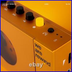 Serge Vintage Bluetooth Cassette Player & Recorder Portable Tape Deck Orange