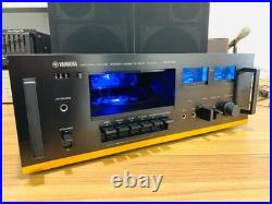 Serviced / Video Yamaha TC-511B vintage tape cassette recorder player deck