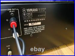 Serviced / Video Yamaha TC-511B vintage tape cassette recorder player deck