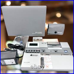 Sharp CE-125S Pocket Computer Printer Cassette Recorder PC-1250 Vintage Japan