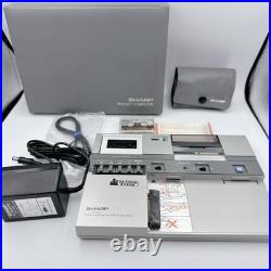 Sharp CE-125S Pocket Computer Printer Cassette Recorder PC-1250 Vintage Japan