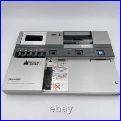 Sharp CE-125S Pocket Computer Printer Cassette Recorder PC-1250 Vintage Japan