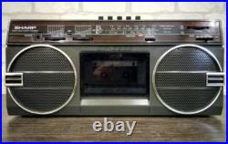 Sharp GF-3939S(D) Rare Vintage Radio Cassette Recorder Boombox Ghettoblaster 85 Sharp GF-3939S(D) Rare Vintage Radio Cassette Recorder Boombox Ghettoblaster 85