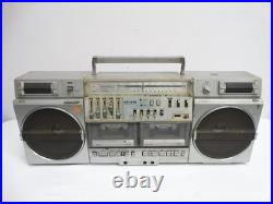 Sharp GF- 575 Boombox Vintage AM FM SW Cassette Recorder As Is, Parts Or Repair