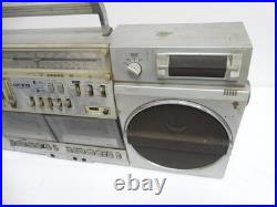 Sharp GF- 575 Boombox Vintage AM FM SW Cassette Recorder As Is, Parts Or Repair