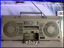 Sharp GF-575 Z Tape Cassette Recorder Radio Vintage Boombox