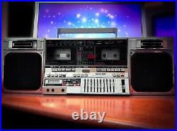 Sharp GF-800Z? RaRe? Vintage Double Cassette Boombox