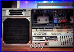 Sharp GF-800Z? RaRe? Vintage Double Cassette Boombox