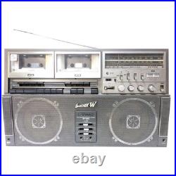 Sharp GF-888 Cassette Recorder Boom Box Vintage Junk