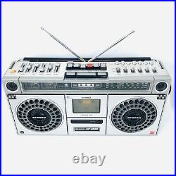 Sharp GF-9090X Boombox Stereo Radio Cassette Recorder Vintage Ghetto Blaster