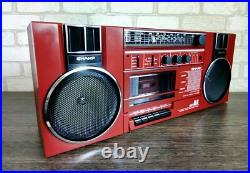 Sharp GF-A1H(R) Rare Vintage Radio Cassette Recorder Boombox Ghettoblaster 1984 Sharp GF-A1H(R) Rare Vintage Radio Cassette Recorder Boombox Ghettoblaster 1984