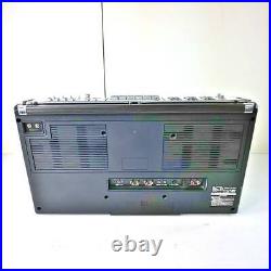 Sharp Gf-508St Am Fm Tape Recorder Boombox Vintage Junk For Parts