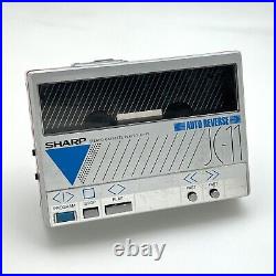 Sharp JC-11 JC-11 (S) Vintage Stereo Cassette Player RARE AS IS FOR PARTS