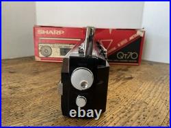 Sharp QT-70 Vintage Stereo Radio Cassette Recorder Red In The Box From The 80s