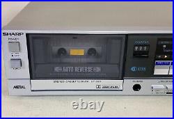 Sharp RT-350 Vintage Cassette Deck, Reconditioned, Cleaned & Tested, Guaranteed