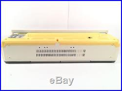 Sharp Stereo Radio Cassette Recorder 80s Colors Vintage Boom Box Model WQ-572