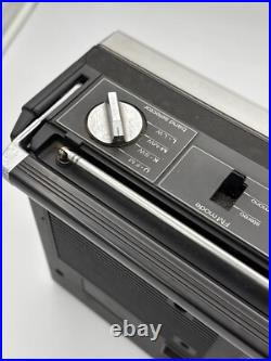 Sharp Vintage GF-6060 Boombox Stereo Radio Cassette Recorder 70s Works Read Desc