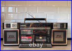 Sharp WF 940 (939) Boombox Vintage Japan Tape Recorder Sharp WF 940 (939) Boombox Vintage Japan Tape Recorder
