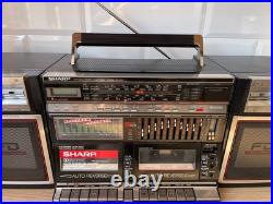 Sharp WF 940 (939) Boombox Vintage Japan Tape Recorder Sharp WF 940 (939) Boombox Vintage Japan Tape Recorder