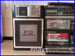 Sharp WF 940 (939) Boombox Vintage Japan Tape Recorder Sharp WF 940 (939) Boombox Vintage Japan Tape Recorder