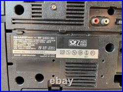 Sharp WF 940 (939) Boombox Vintage Japan Tape Recorder Sharp WF 940 (939) Boombox Vintage Japan Tape Recorder