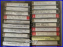 Smashing Pumpkins VINTAGE Live recording Cassettes From The 90's 27 Shows