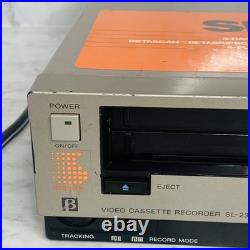 Sony Betamax SL-2300 Video Casette Recorder TESTED WORKS GREAT Vtg Japan Sony Betamax SL-2300 Video Casette Recorder TESTED WORKS GREAT Vtg Japan