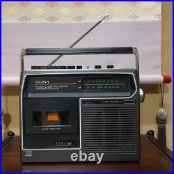 Sony CF-1600 Radio Cassette Recorder Vintage Serviced with Case Strap Fully Works