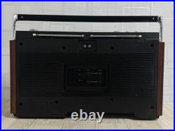 Sony CF-6600 Vintage Boombox Radio Cassette Recorder Japan Tested Rare