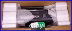 Sony CFM-140II Portable AM/FM Radio Cassette Recorder NEW in Open Box Black Vtg