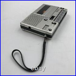 Sony Cassette-Corder TC-150 Tape Player Recorder Silver Powers On Untested VTG
