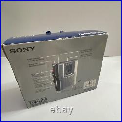 Sony Cassette Recorder TCM-150 Vintage. New. Rare In This Condition