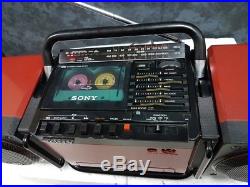 Sony Cublic Cfs-700 Vintage Stereo Cassette Recorder