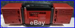 Sony Cublic Cfs-700 Vintage Stereo Cassette Recorder