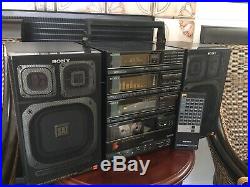 Sony FH-215R (1987) Vintage Stereo Cassette Player Recorder Boombox RARE