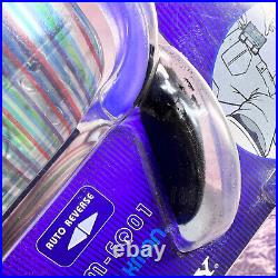 Sony Freq WALKMAN CLEAR Blue Stereo Cassette Tape Player & Bumper Guard RARE Vtg