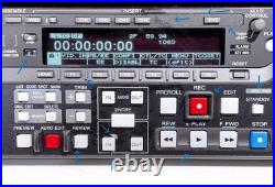 Sony HDW-M2000 HDCAM VTR Vintage Digital Video Cassette Recorder Control Panel