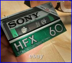 Sony HFX 60 Cassette tape vintage Tokyo Japan vintage extremly RARE New
