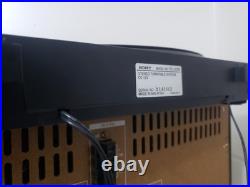 Sony HST-211 Stereo Component System. Dual Cassette Deck + Turntable & Remote