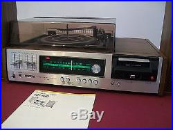 Sony Hp-169 Turntable Stereo Music System Am/fm Radio Cassette Record Vintage