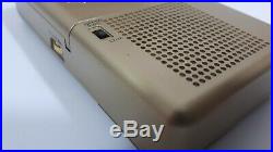 Sony M-9G Gold Microcassette Corder Voice Recorder Complete Collector RARE VTG