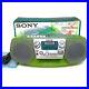 Sony-NEW-VINTAGE-1998-CD-Radio-Cassette-Recorder-Player-CFD-V177-Citrus-Green-01-af