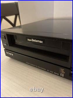 Sony SL-300 Super Betamax Video Cassette Recorder No Remote Vintage Rare