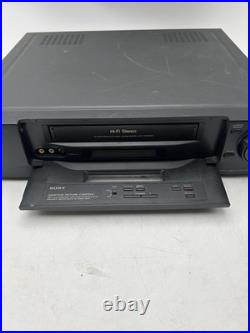Sony SLV-770HF Hi-Fi Stereo VHS VCR Video Cassette Recorder Vintage