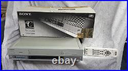 Sony SLV-SF900 Boxed Vintage VHS VCR Video Cassette Recorder with Remote Only Gr