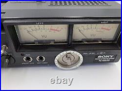 Sony Stereo Cassette Corder TC-158SD Vintage 1976 Recorder Player Tested