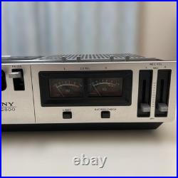Sony Stereo Cassette-Corder TC-2800 Vintage Portable Recorder Densuke JPN As Is
