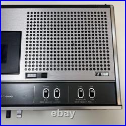 Sony Stereo Cassette-Corder TC-2800 Vintage Portable Recorder Densuke JPN As Is