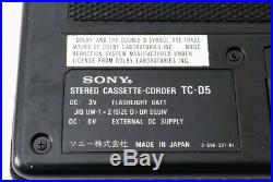 Sony Stereo Cassette Recorder TC-D5 vintage player tested from Japan
