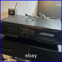 Sony Stereo TC-WE305 Cassette Deck Model vintage casette player TESTED & WORKS
